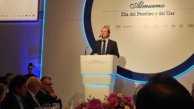 Día del Petróleo. Daniel González señaló que el RIGI ya mostró resultados concretos. Segúin dijo, permitió el avance de proyectos que difícilmente se hubieran concretado sin esta herramienta, como el VMOS y los dos buques de licuefacción de gas del proyecto de Pan American Energy (PAE).