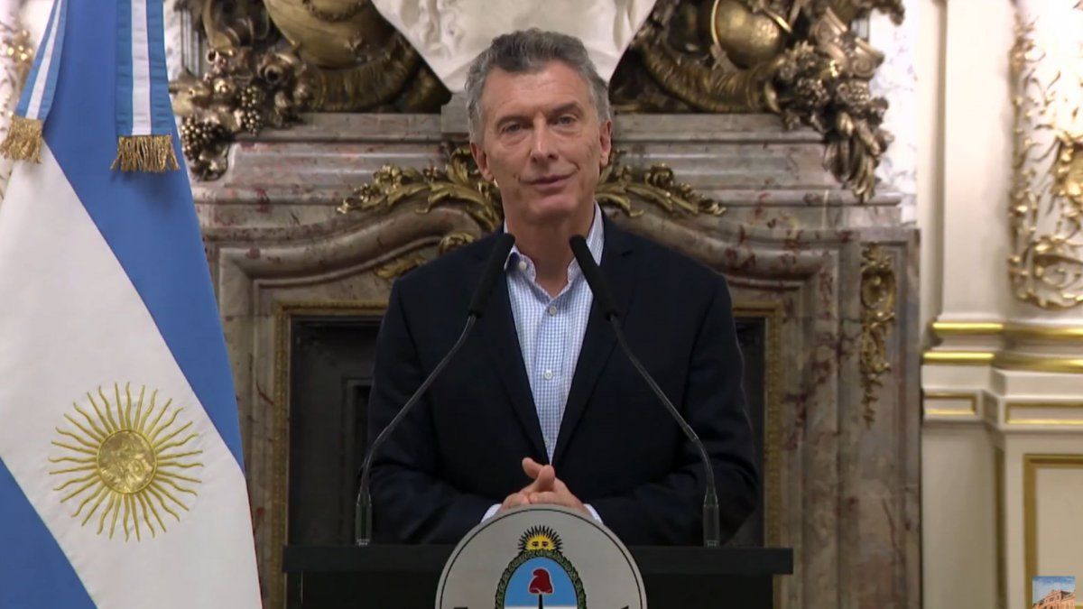 El día en que Mauricio Macri anunciaba el acuerdo con el FMI