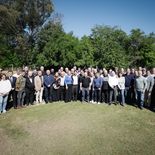 Del encuentro participaron más de 40 intendentes del peronismo.  Del encuentro participaron más de 40 intendentes del peronismo.