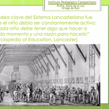 Por un decreto se delega, en 1842, la enseñanza primaria en manos de la Compañía Lancasteriana.&nbsp;