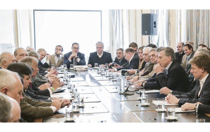 ámbito.com | Rosada. Macri recibió ayer a la mesa de carnes. Hoy encabezará reunión de Gabinete.
