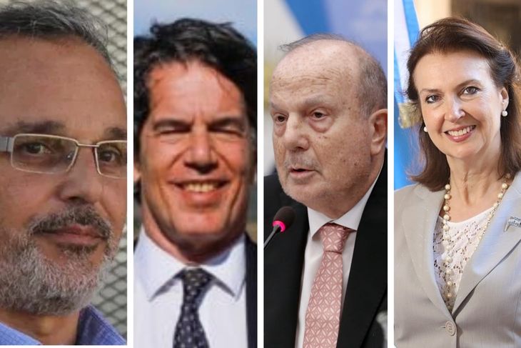 Russo, Posse, Ferraro y Mondino, los ministros que dejaron su cargo.
