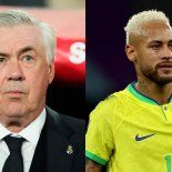 El entrenador Carlo Ancelotti mantuvo una videollamada con Neymar antes de ser convocado a la selección de Brasil. El entrenador Carlo Ancelotti mantuvo una videollamada con Neymar antes de ser convocado a la selección de Brasil.