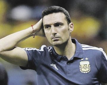 Preocupación. El entrenador del seleccionado, Lionel Scaloni, no podrá contar con Giovani Lo Celso para el Mundial.