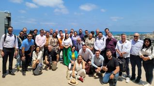 Los intedentes electos Nicolás Olivera y Carlos Albisu realizan un viaje formativo en Israel.