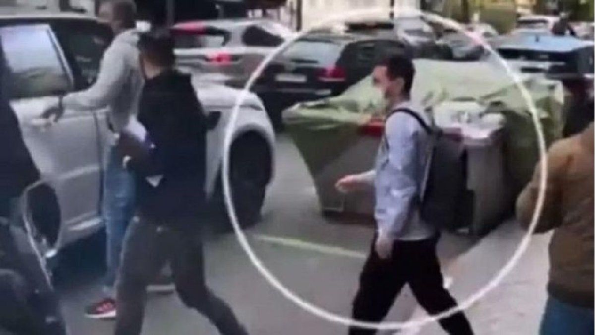 Messi arrived in Madrid to treat his injury