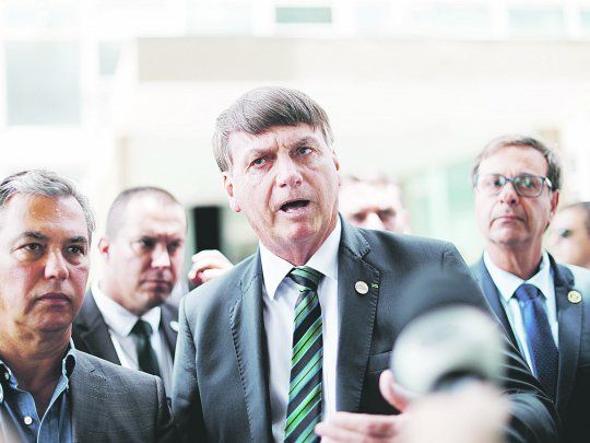 SIN FILTRO. Jair Bolsonaro hizo las declaraciones en una reunión con miembros del gobierno que fue grabada y difundida en redes sociales.