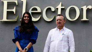 Berenice Quezada y Oscar Sobalvarro.