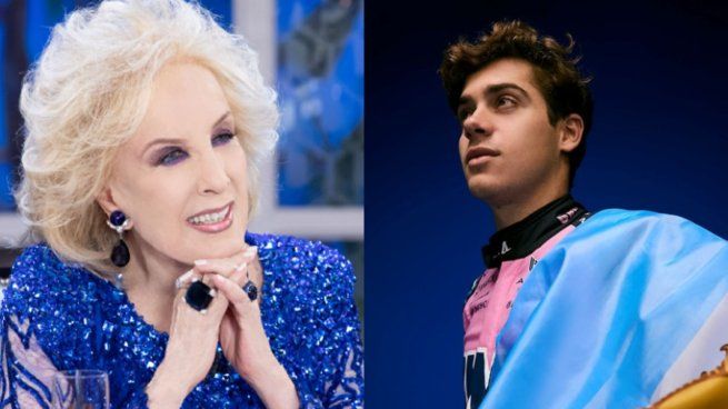 Mirtha Legrand congratulated Franco Colapinto for his return to Formula 1: His answer exploded the networks