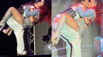 la china suarez fue a ver a lali en uruguay y terminaron a los besos en el escenario