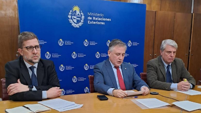 El canciller Omar Paganini pronunció un encendido discurso ante la OEA.