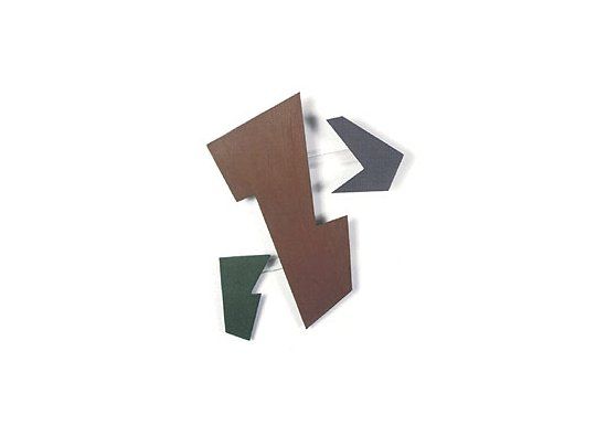 Obra de Juan Melé, conspicuo representantede Arte Concreto Invención, uno de losmovimientos que reseña el libro de Mario H,Gradowczyk «Arte abstracto. Cruzando líneasdesde el Sur».