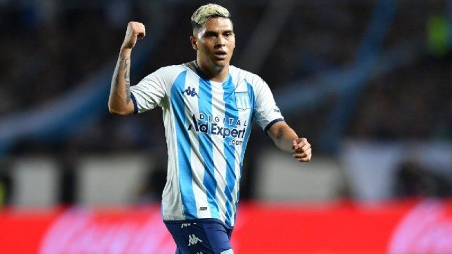 Juan Fernando Quintero en Racing