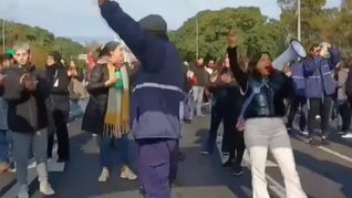 Tensión en la General Paz.&nbsp;