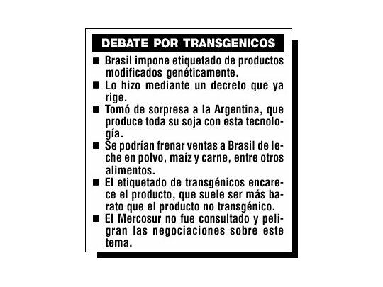 Peligran exportaciones a Brasil por u$s 600 millones