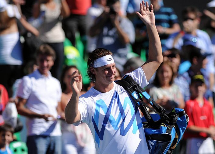 Nalbandian dijo adiós en La Rural.