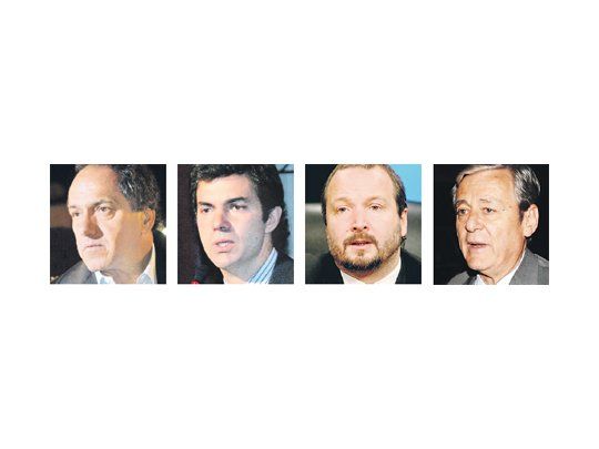 Daniel Scioli, Juan Manuel Urtubey, Martín Sabbatella, Carlos Kunkel