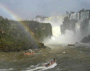 Las Cataratas del Iguazú, uno de los principales destinos turísticos elegidos por los argentinos. 
