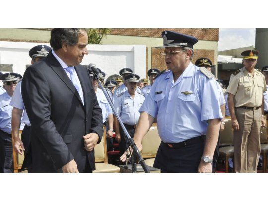 Martínez y Amreim, durante la toma de juramento.