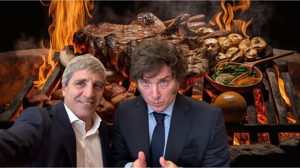 Thanks to Javier Milei and Luis Caputo we can all eat roasted again