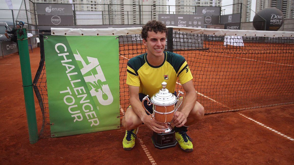 Cerúndolo ganó la final argentina en el Challenger chileno