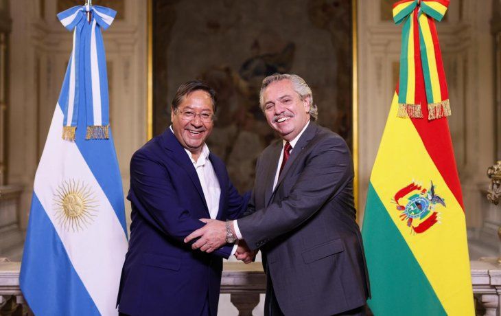 Luis Arce y Alberto Fernández anunciaron nuevo comrpomiso el viernes pasado