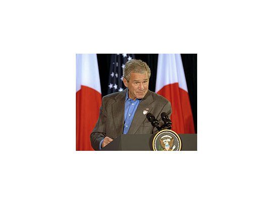 George Bush respaldó al titular del Banco Mundial, Paul Wolfowitz