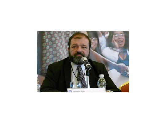Gerardo Noto  coordinador del Área de Gobernabilidad Democrática para América Latina y el Caribe del PNUD.