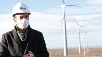 Omar Gutiérrez inauguró el primer parque eólico de Neuquén