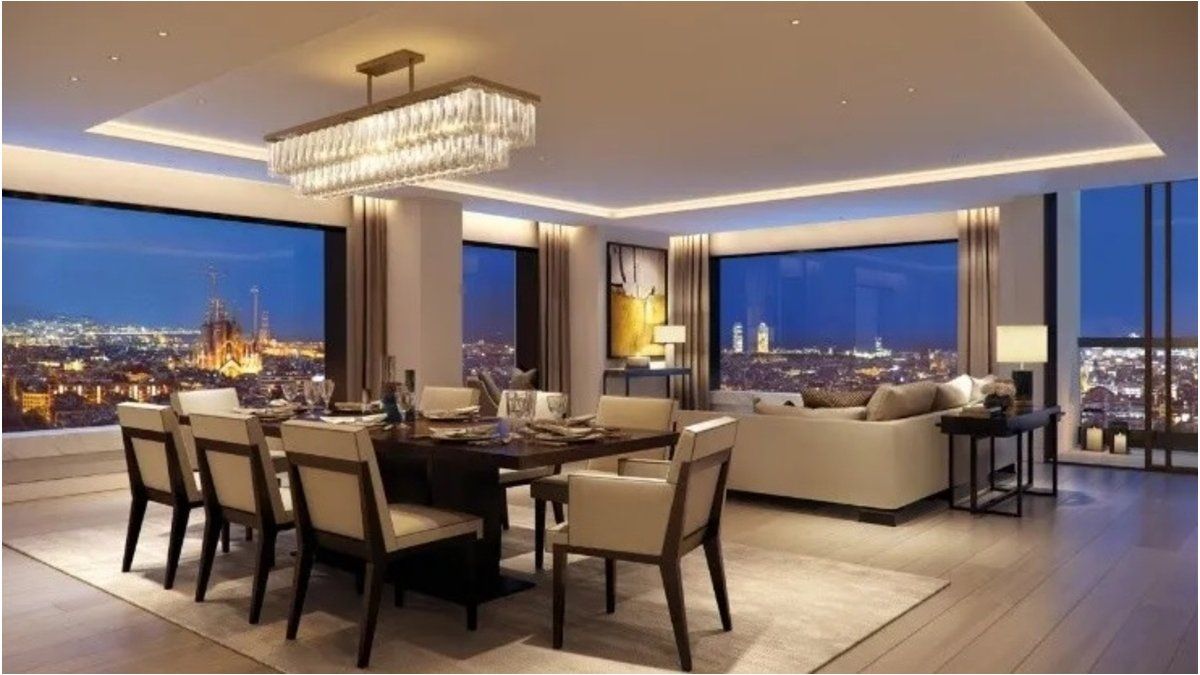 How much does the most expensive apartment in Spain cost?