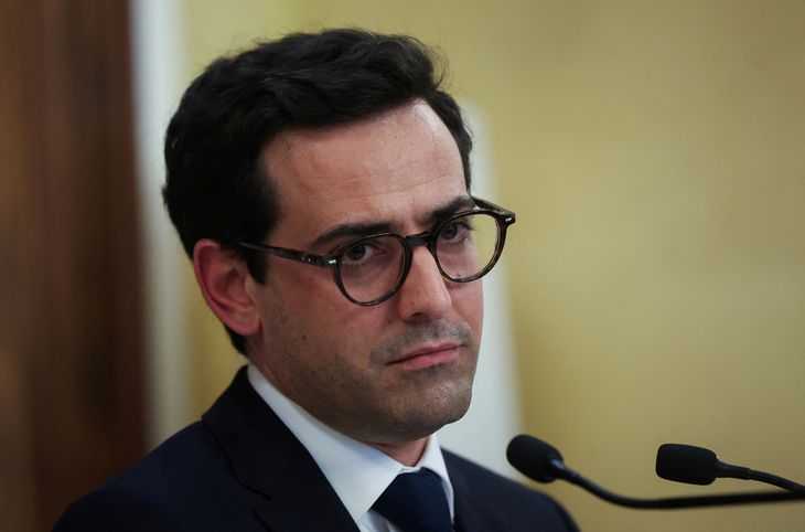 Foreign Minister Stéphane Séjourné shared France's position on declaring Palestine as a state.