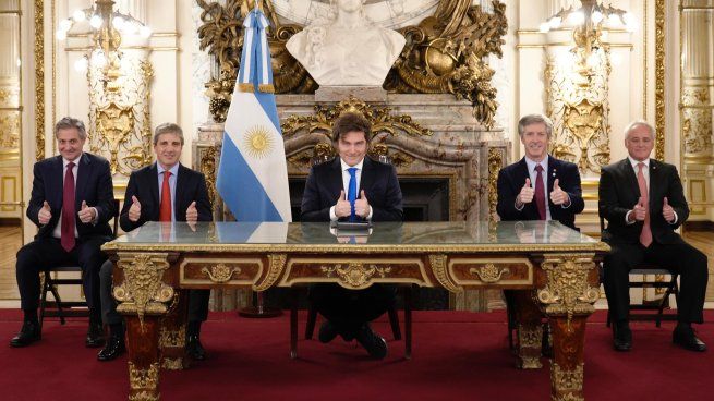 Javier Milei justificó en cadena nacional los vetos a la Emergencia en Discapacidad y aumeto a jubilados.&nbsp;