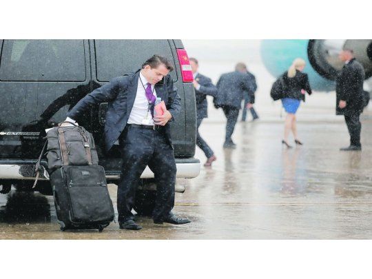 EXPRÉS. Anthony Scaramucci llegó al Gobierno con la promesa de limpiarlo de topos. Pero no consiguió siquiera iniciar su misión.