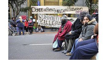 Durante el año se multiplicaron las protestas de los vecinos de las villas frente la Secretaría de Hábitat por más fondos para obras en asentamientos.