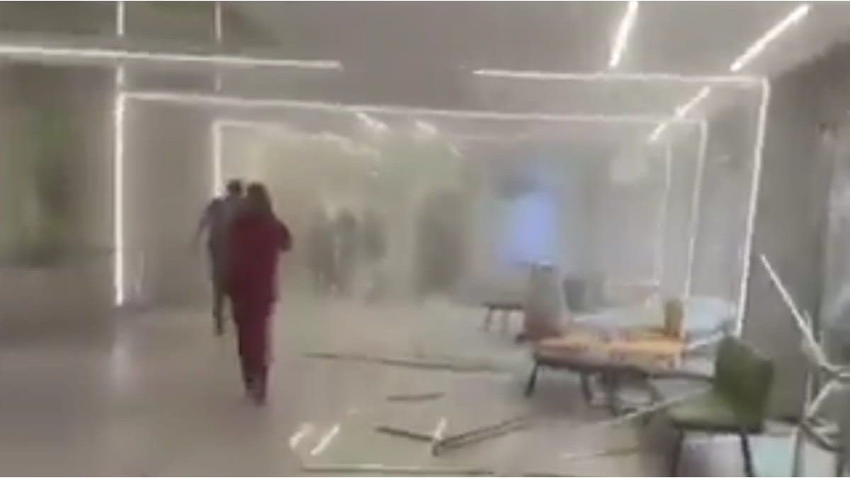 An Iran’s missile deviated and reached the largest hospital in southern Israel