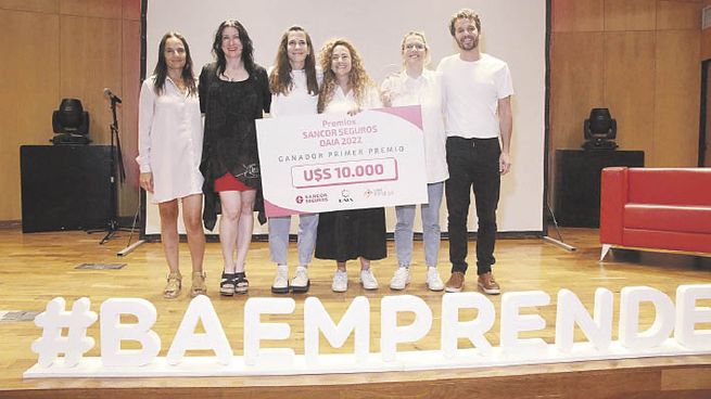 festejo. Los ganadores del premio Sancor Seguros DAIA 2022.