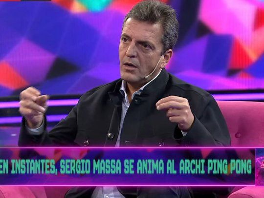 Sergio Massa estuvo en Sobredosis de TV