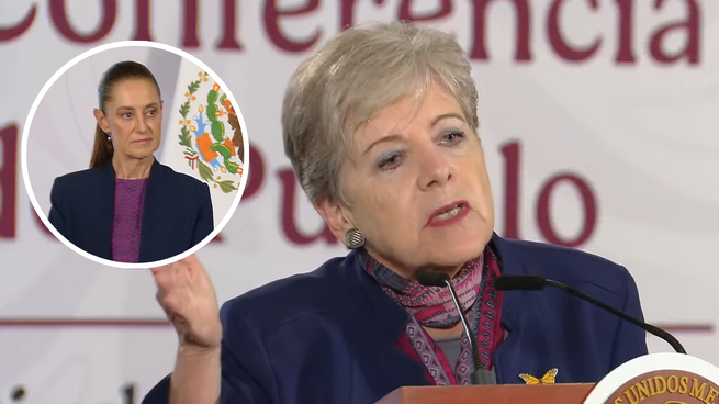 Momento inesperado en la Mañanera.
