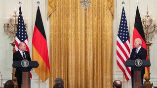 El canciller alemán, Olaf Scholz, y el presidente estadounidense, Joe Biden, disienten en avanzar hacia un embargo al petróleo de Rusia.