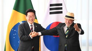 El presidente de Brasil, Lula da Silva, impulsa la relación del Mercosur con Corea del Sur.