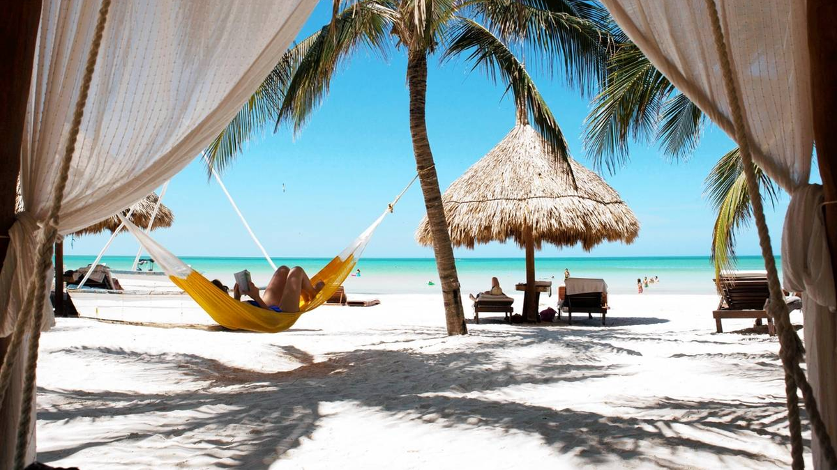 Holbox, the Mexican Caribbean island where Luana Volnovich traveled