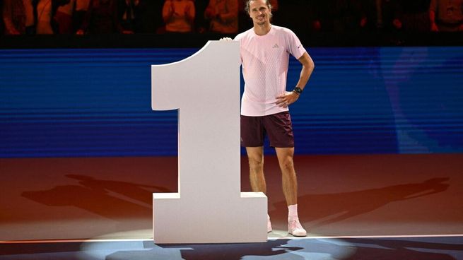 El alemán Alexader Zverev se aseguró el Nº 1 del ranking mundial al vencer al neerlandés Tallon Griekspoor en el ATP 500 de Viena.
