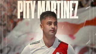 river presento al pity martinez en las redes sociales ¿con una chicana a boca?