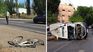The victim suffered two road accidents: first on the bicycle and then in the ambulance. The victim suffered two road accidents: first on the bicycle and then in the ambulance.