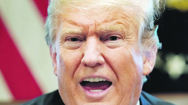 SIN ALTERNATIVA. El presidente Donald Trump llegó a evaluar la realización del discurso en otro lugar, pero no avanzó en sus planes.