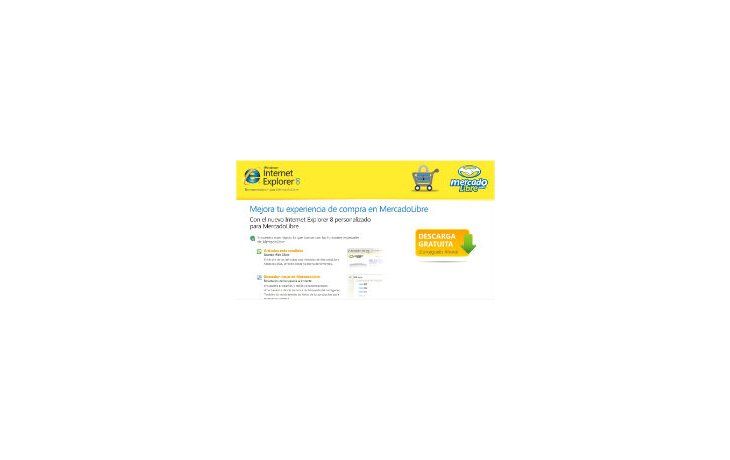Microsoft creó una edición personalizada para MercadoLibre.com.
