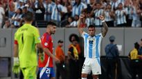 Lautaro Martínez le dio el triunfo a Argentina ante Chile.