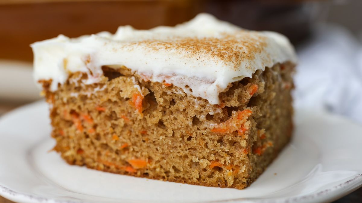 The carrot cake recipe with ingredients you have at home: step by step