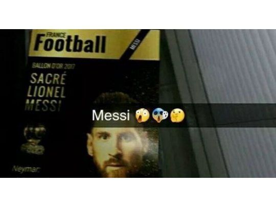 La supuesta tapa de France Football.