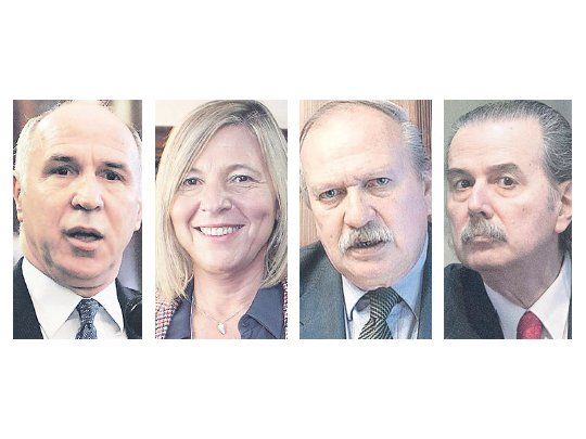 Ricardo Lorenzetti, Gabriela Vázquez, Luis Cabral y Carlos Maqueda